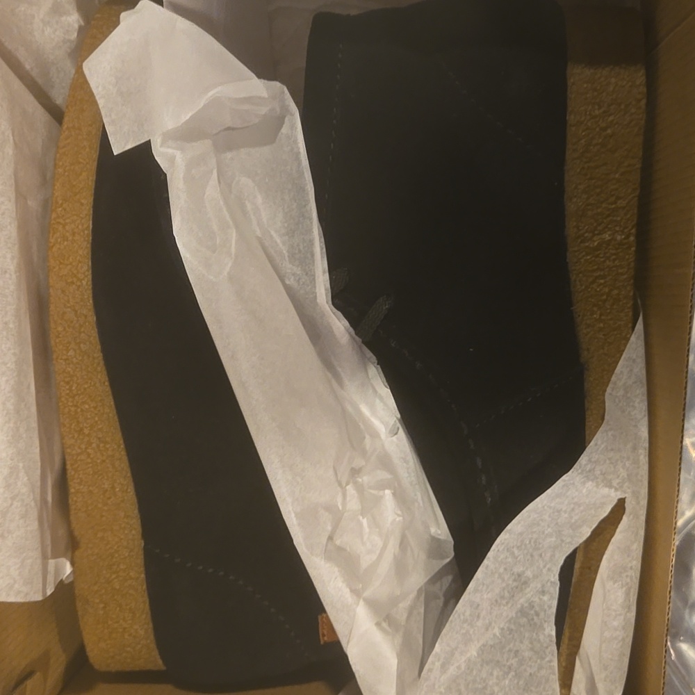 Men's Black Suede Shoes - Picture 5 of 7